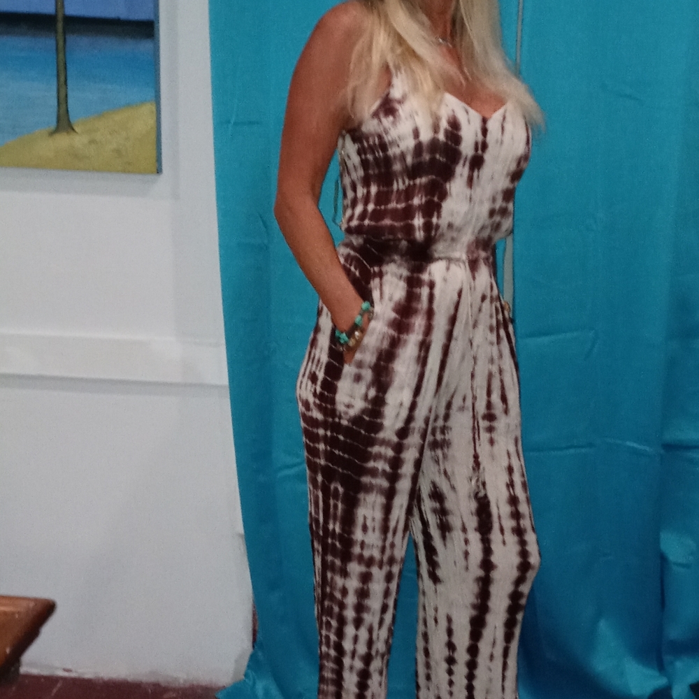 NWT! Tye die jump suit